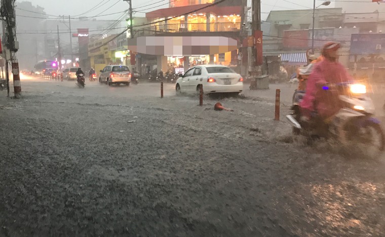 Anh: Sai Gon ngap nang sau nhieu ngay mua trai mua tam ta-Hinh-10